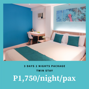 Twin Stay at Patio Pacific Boracay