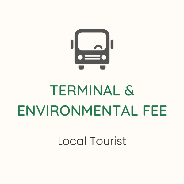 Government Fees for Local Tourist