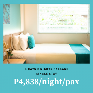 3D2N Single Stay at Patio Pacific Boracay