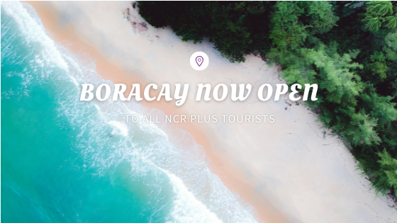 Boracay Now Open to NCR Plus Tourists